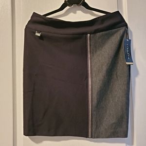 NWT! Lisette-L colour block pencil skirt.